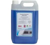 We Can Source It Ltd - 5L Portable Fluid Toilet Cleaner - Highly Concentrated Blue Chemical Cleaner for Caravan, Camping Toilet - Long Lasting Fresh Scent, Easy Use and Efficient Cleaning - Pack of 6