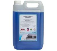 We Can Source It Ltd - 5L Portable Fluid Toilet Cleaner - Highly Concentrated Blue Chemical Cleaner for Caravan, Camping Toilet - Long Lasting Fresh Scent, Easy Use and Efficient Cleaning - Pack of 8