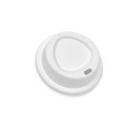 We Can Source It Ltd 8Oz Bagasse Pulp Coffee Cup Lids Biodegradable Compostable Takeaway Lids For Hot Drinks Pack Of 100