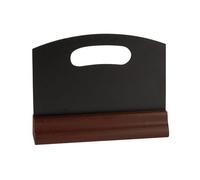 We Can Source It Ltd A4 Chalkboard, 32 x 21cm Tabletop Blackboard with Stand, Landscape Menu Chalk Board Sign for Wedding, Bar, Restaurant, Party