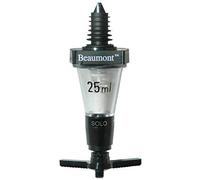 We Can Source It Ltd - Beaumont Solo Bar Optic Measure for Spirits - 25ml CE Stamped Measure - For Cocktails and Drinks - Use in Commercial and Home Bars - 1 Piece