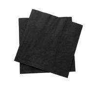 We Can Source It Ltd - Black 2-Ply Paper Napkins 24cm - Cocktail Napkins for Bars, Restaurants, Cafés, Parties & Home - Recyclable Disposable Bar Caddy Napkins - Pack of 2000 (8)