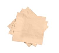 We Can Source It Ltd - Buttermilk/Cream 2-Ply Paper Napkins 24cm - Cocktail Napkins for Bars, Restaurants, Cafés, Parties & Home - Recyclable Disposable Bar Caddy Napkins - Pack of 250