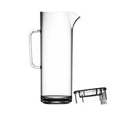 We Can Source It Ltd - Clear Polycarbonate 1.7L Elite Tall Jug With Lid- Virtually Unbreakable - Pack of 4