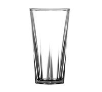 We Can Source It Ltd - Clear Polycarbonate 16oz Tall Elite Penthouse Glass - Virtually Unbreakable - Pack of 6