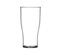 We Can Source It Ltd - Clear Polycarbonate 20oz Elite Tulip NON NUC Glass - Virtually Unbreakable - Pack of 24