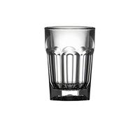 We Can Source It Ltd - Clear Polycarbonate 25ml Elite Remedy Shot - Virtually Unbreakable - Pack of 24