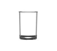 We Can Source It Ltd - Clear Polycarbonate 6oz Elite Premium Hiball Glass - Virtually Unbreakable - Pack of 4