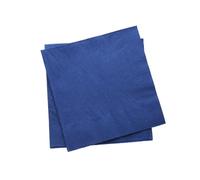 We Can Source It Ltd - Dark Blue 2-Ply Paper Napkins 24cm - Cocktail Napkins for Bars, Restaurants, Cafés, Parties & Home - Recyclable Disposable Bar Caddy Napkins - Pack of 250