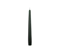 We Can Source It Ltd - Dark Green Tapered Dinner Candles NON-DRIP Candles Home Party Church Bistro - 50 Candles (Full Pack)