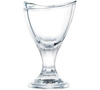 We Can Source It Ltd Delight Ice Cream Sundae Cups Pack of 6 5.25oz and 6.75oz Ideal for Gelato Frozen Yogurt Fruit Desserts Kids Parties BBQs and Summer Gatherings (Clear, 5.25, Ounces)