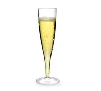 We Can Source It Ltd - Disposable One-Piece Crystal Clear Plastic Champagne Flutes/Glasses 180ml | UK Made | CE Marked (30)