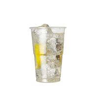We Can Source It Ltd - Disposable Polypropylene Beer Glasses Tumblers - 300 x 10oz Half Print to Brim Flexible Crystal Clear Plastic Cups with CE Markings - Ideal for Parties and Outdoor Events