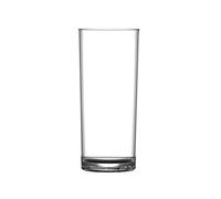 We Can Source It Ltd - Elite Clear Polycarbonate Hiball Glasses 10oz - Virtually Unbreakable Plastic Drinking Tumblers - Reusable Bar Glasses for Home, Pub, Restaurant, Catering & Events - Pack of 36