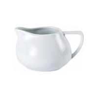 We Can Source It Ltd Fine China Milk Jug 42Cl Pack Of 6 Creamer Jug Pouring Jug Coffee Tea Sauce Serving Home Restaurant Tables