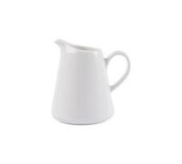 We Can Source It Ltd Fine China Milk Jug 550Ml White Serving Pitcher Water Juice Jug Pack Of 12 Set For Home Party Events & Buffet