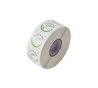 We Can Source It Ltd - Gluten Free Food Allergen for all Catering Products - Warning label 25mm Round - 1000 Labels Per Roll - 10 Rolls