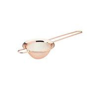 We Can Source It Ltd - Gold Plated Stainless Steel Fine Mesh Strainer with Conical Design for Precise Cocktail Mixing - Ideal for Bartenders, Home Bars & Kitchens - Lightweight & Easy to Store