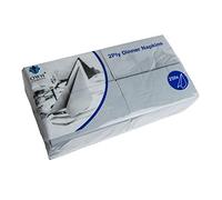 We Can Source It Ltd - Grey 40cm 2-Ply Paper Napkins - Absorbent Dinner Serviettes with 8-Fold Rectangular Design - Ideal for Catering, and Events - Strong and Disposable - 500 Napkins (2Pack)