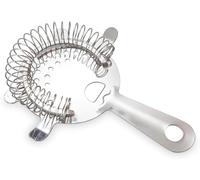 We Can Source It Ltd - Hawthorne Cocktail Strainer for Boston Cocktail Shaker Glass - Stainless Steel 4 Prong Cocktail Strainer (1)