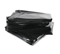 We Can Source It Ltd - Black Compactor Sack Bin Bags for Disposing Trash- Heavy Duty Compactor Sack Bin Liners - 20" x 34" x 47" - Pack of 100