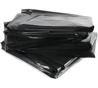 We Can Source It Ltd - Heavy-Duty Black Compactor Sack Bin Liners 20 × 34 × 47 inch - 67 mu LDPE Refuse Sacks - Industrial & Commercial Waste, Tear-Resistant, Odour-Reducing Box of 100