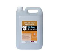 We Can Source It Ltd - Heavy Duty Organic Enzyme Drain Cleaner with Fast Acting Formula - Ideal for Kitchen, Bathroom & Commercial Use - Dissolves Fat and Odour Build-Up Easily - Pack of 5 Litres