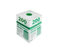 We Can Source It Ltd J Type Cleaning Cloth Roll 200 Green Sheets Dispenser Box Multi Purpose Surface Wipes Kitchen Cleaning