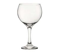 We Can Source It Ltd - Large Stemmed Gin Glasses 645 ml/23 oz Clear Glass with Balloon Shape - Reusable and Cocktail Wine Glasses for Home Parties and Entertaining - Stylish and Durable - Set of 2