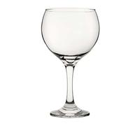 We Can Source It Ltd - Large Stemmed Gin Glasses 645 ml/23 oz Clear Glass with Balloon Shape - Reusable and Cocktail Wine Glasses for Home Parties and Entertaining - Stylish and Durable - Set of 12