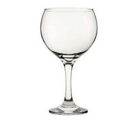 We Can Source It Ltd - Large Stemmed Gin Glasses 645 ml/23 oz Clear Glass with Balloon Shape - Reusable and Cocktail Wine Glasses for Home Parties and Entertaining - Stylish and Durable - Set of 4