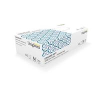 We Can Source It Ltd - Latex Free Blue Stretch Vinyl Disposable Powder Free Gloves for Food Medical Surgical Applications - Small (Box of 100)