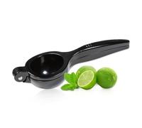 We Can Source It Ltd - Mexican Elbow Citrus Juicer Lemon & Lime Squeezer - Black Powder-Coated Aluminium, Portable, Ergonomic, Rust-Resistant, Seed-Free Juice for Kitchen & Bar