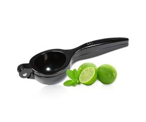 We Can Source It Ltd - Mexican Elbow Citrus Juicer Lemon & Lime Squeezer - Black Powder-Coated Aluminium, Portable, Ergonomic, Rust-Resistant, Seed-Free Juice for Kitchen & Bar