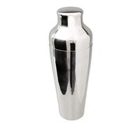 We Can Source It Ltd - Mezclar Cocktail Shaker Stainless Steel Plated Art Deco 2 Piece 550ml