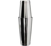 We Can Source It Ltd - Mezclar Stainless Steel 28oz/18oz Tin On Tin Boston Cocktail Shaker (Silver)
