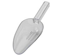 We Can Source It Ltd - Plastic Drainer Scoop Clear 7oz