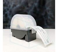We Can Source It Ltd - Prepped Food Labels with Plastic Dispenser Box - Roll of 500 Black Shelf Life Day Dot Label for Food Rotation, Use By Date Stickers, Kitchen Inventory Control for Catering, Cafe