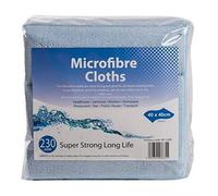 We Can Source It Ltd - Professional Microfibre Cleaning Cloths 230gsm - Ultra-Absorbent, Scratch-Proof Soft Duster Towels - 40x40cm Blue Cleaning Cloth for Home & Commercial Use - Pack of 1
