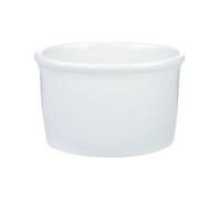 We Can Source It Ltd Ramekins Set of 12, 5oz Ceramic Souffle Dishes for Creme Brulee, Muffin, Pudding, Small Baking Dishes for Oven, 8cm Mini Bowl for Dips, Sauces, Snacks and Fruits - White