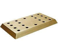 We Can Source It Ltd - Rectangular Brass Effect Drip Tray with Removable Top 16 x 8.75 Inch - Professional Barware Drink Tray - Captures Spills and Overflow - Ideal for Bars, Restaurants, and Home Use