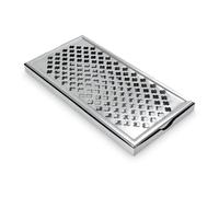 We Can Source It Ltd - Rectangular Stainless Steel Drip Tray with Removable Top 12 x 6 Inch - Professional Barware Drink Tray - Captures Spills and Overflow - Ideal for Bars, Restaurants, and Home Use