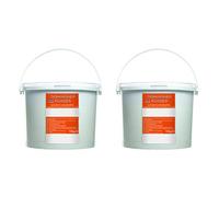 We Can Source It Ltd - Recyclable Dishwasher Detergent Powder Tub 2 x 10kg with Strong Cleaning Action - Ideal for Dishwashers in Homes and Commercial Kitchens - Effective on Residue Grease and Stains