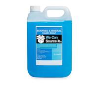 We Can Source It Ltd - Seaweed & Mineral Liquid Hand Soap 5L - Antibacterial Style Hand Wash Refill for Dispensers - Moisturising Hand Wash Cleaner for Office, Restaurant, School and Public Washroom