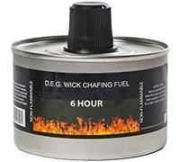 We Can Source It Ltd - Set of 12 Chafing Fuel Cans - 6 Hour Burn, Non-Flammable Liquid Wick Fuel - Safe, Re-Lightable, Cool-Touch Cans for Bain Maries, Chafing Dishes, Buffets & Catering Events