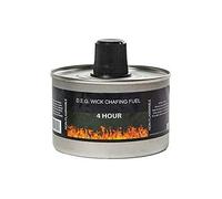 We Can Source It Ltd - Set of 24 Chafing Fuel Cans - 4 Hour Burn, Non-Flammable Liquid Wick Fuel - Safe, Re-Lightable, Cool-Touch Cans for Bain Maries, Chafing Dishes, Buffets & Catering Events