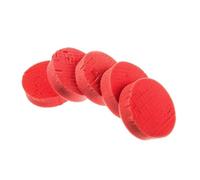 We Can Source It Ltd - Set of 5 Red Sponge Refills for Removing Lipstick & Grease from Glassware - Easy-to-Use Applicator Pads for Bars, Pubs, Restaurants & Catering Use
