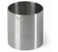 We Can Source It Ltd - Shot Measure Stainless Steel Thimble Bar/Spirit Measure - Straight Sided Contemporary Design - Use in Commercial and Home Bars - Rust-Resistant - for Cocktails and Dri (25ml)