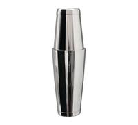 We Can Source It Ltd - Stainless Steel Boston Cocktail Shaker Tin on Tin - Mirror Finish Bar Shaker Set for Mixing Drinks, Bartender Tool for Home Bar, Pub, Restaurant & Cocktail Use