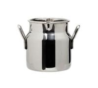 We Can Source It Ltd Stainless Steel Mini Milk Churn 70Ml Small Milk Jug With Handles For Cream Sauce Serving Pack Of 48